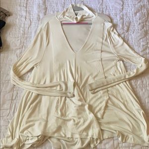 Free people uptown cut out tunic